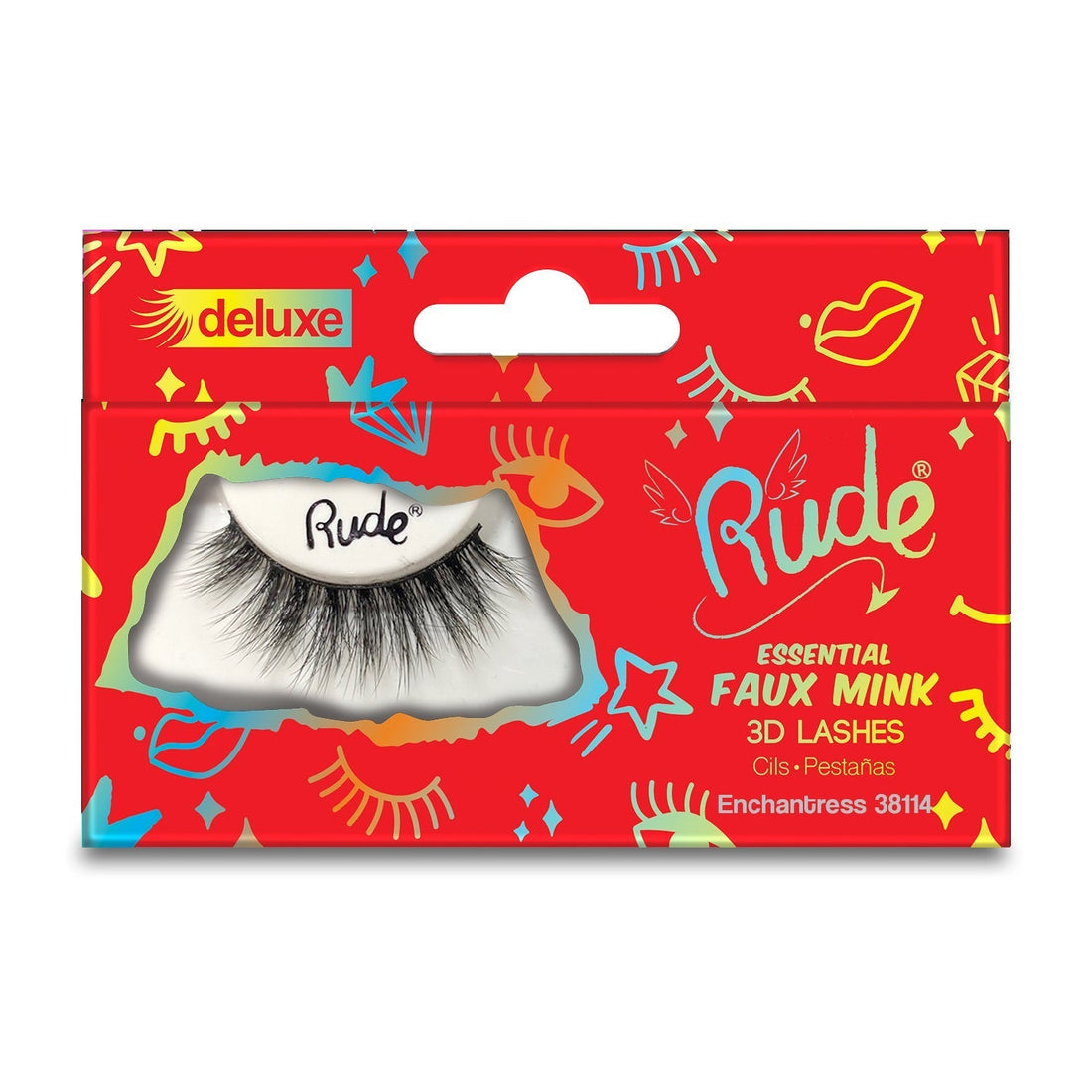 RUDE Essential Faux Mink Deluxe 3D Lashes - Enchantress 
