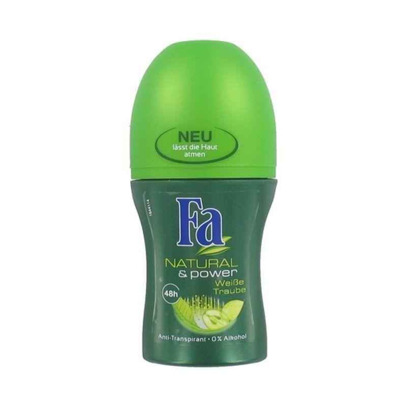Fa Natural &amp; Power White Grape 48h Roll-On Deodorant 50ml