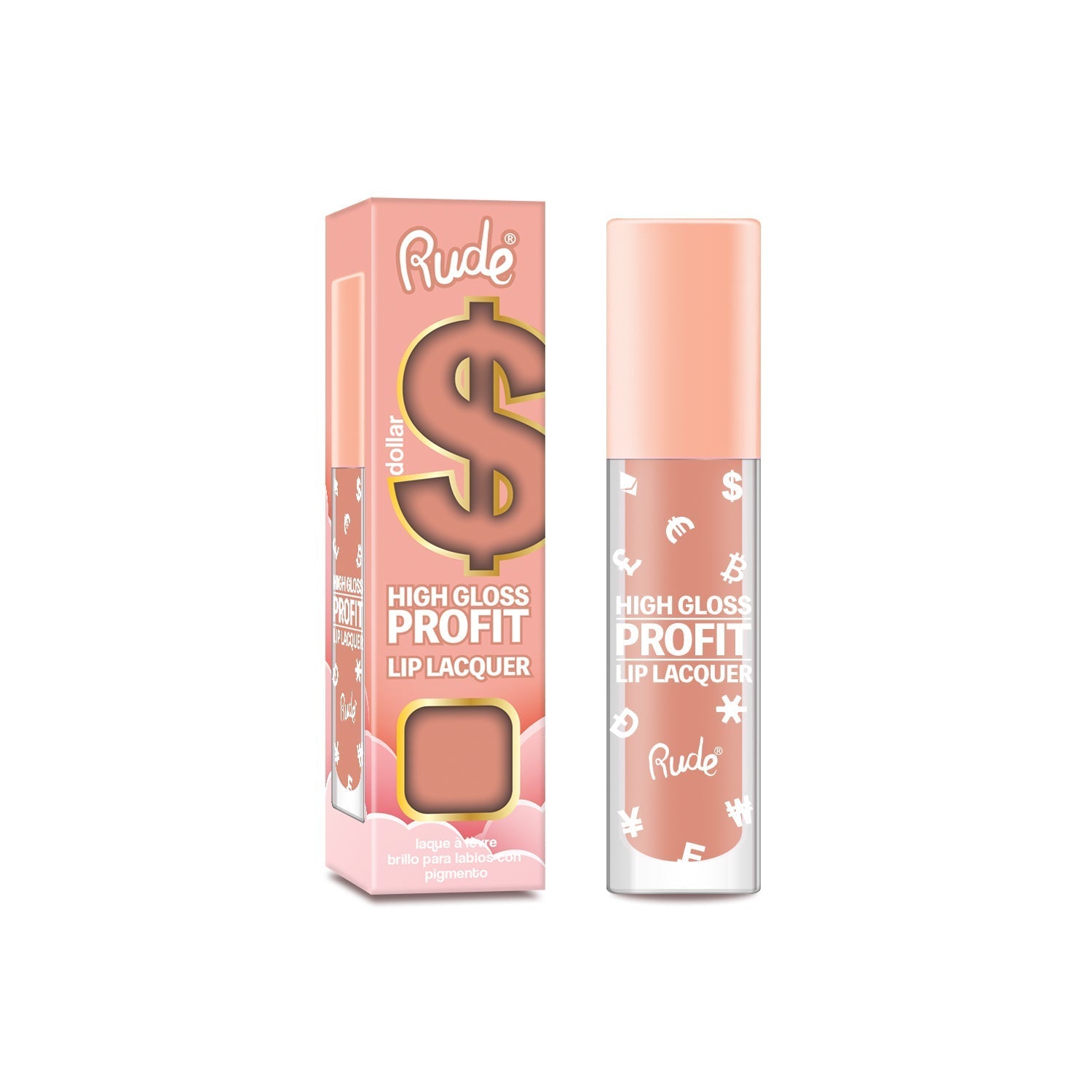 RUDE High Gloss Profit Lip Lacquer - Dollar - DestGlow