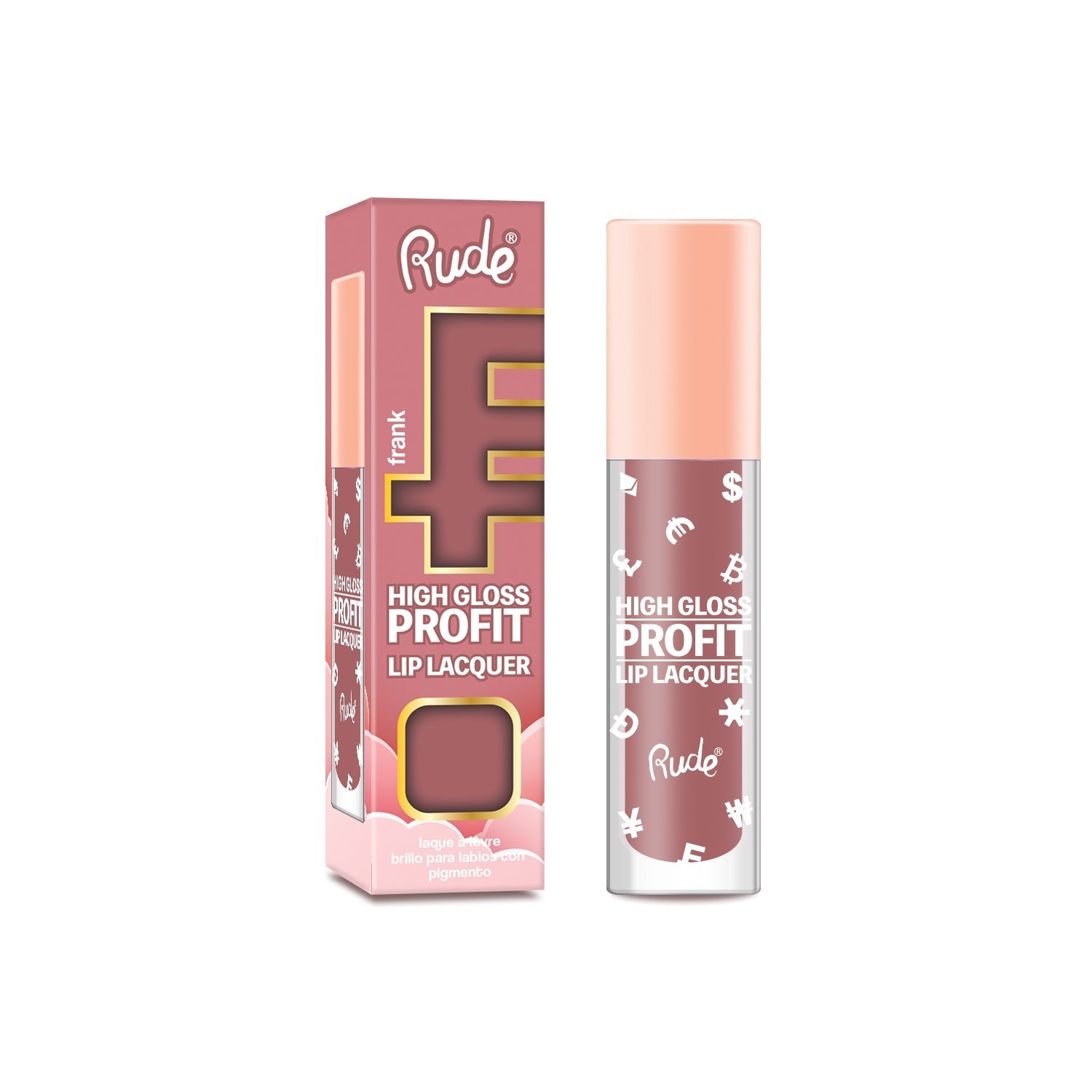 RUDE High Gloss Profit Lip Lacquer - Frank - DestGlow
