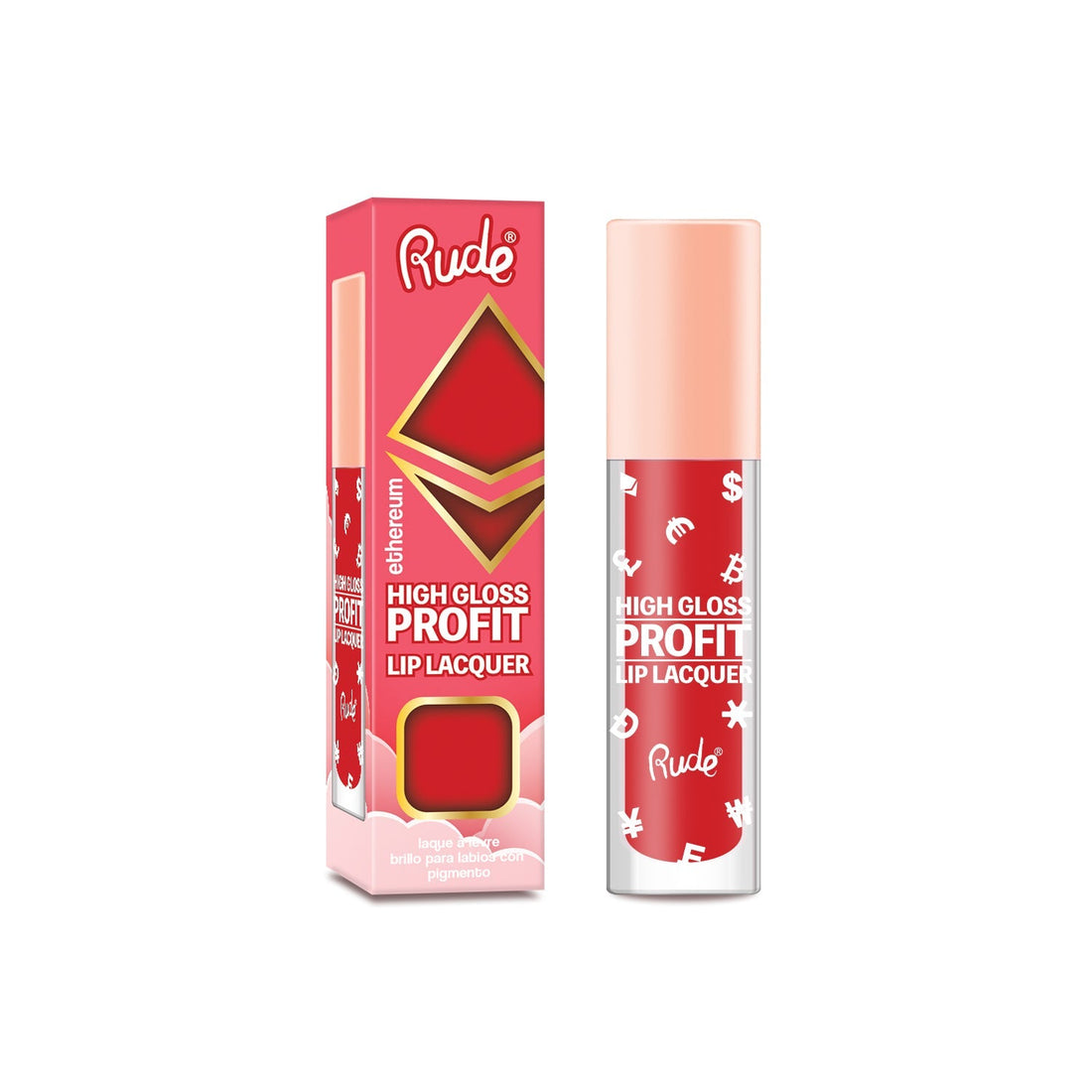 RUDE High Gloss Profit Lip Lacquer - Ethereum - DestGlow