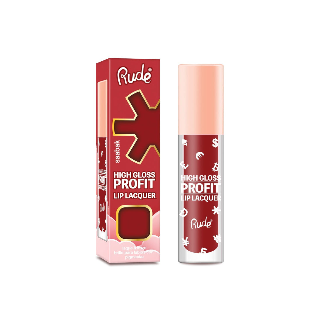 RUDE High Gloss Profit Lip Lacquer - Sabacc - DestGlow