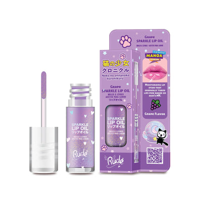 RUDE Manga Sparkle Lip Oil 
