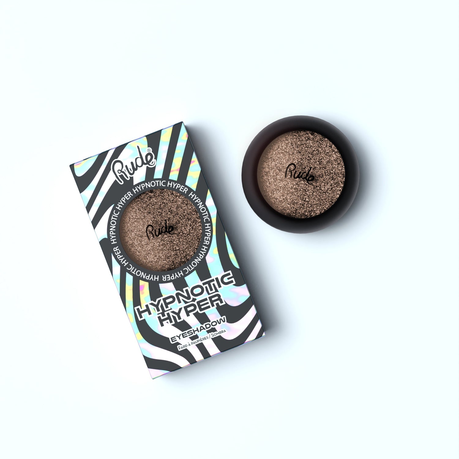 RUDE Hypnotic Hyper Duo Chrome Eyeshadow - Disorient - DestGlow