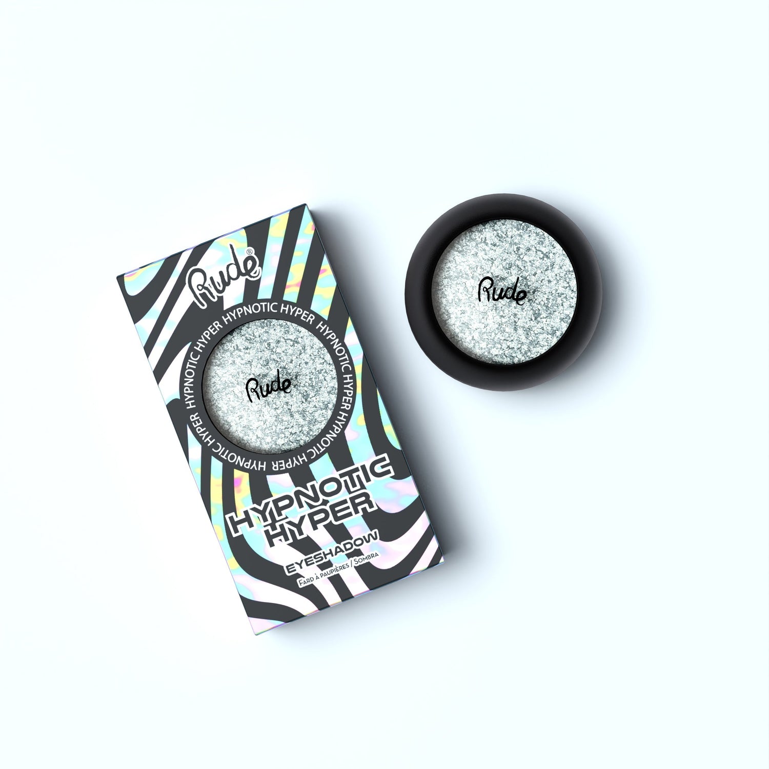 RUDE Hypnotic Hyper Duo Chrome Eyeshadow - Clairvoyance - DestGlow