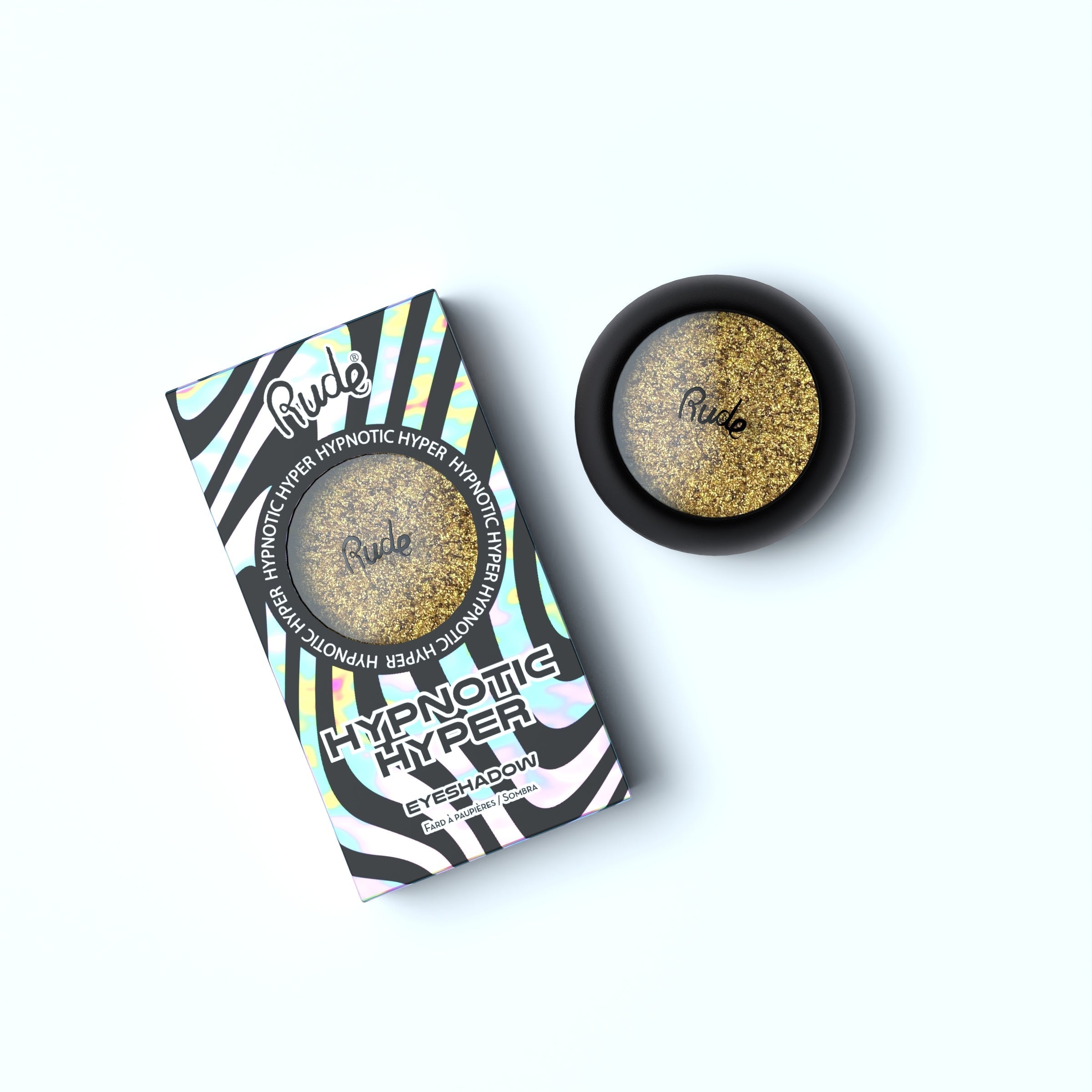 RUDE Hypnotic Hyper Duo Chrome Eyeshadow - Delirium - DestGlow