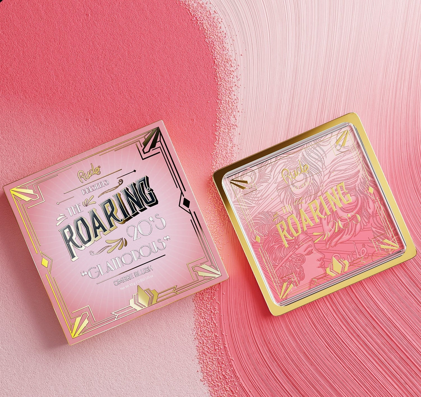 RUDE The Roaring 20's Ombre Blush - Glamorous - DestGlow