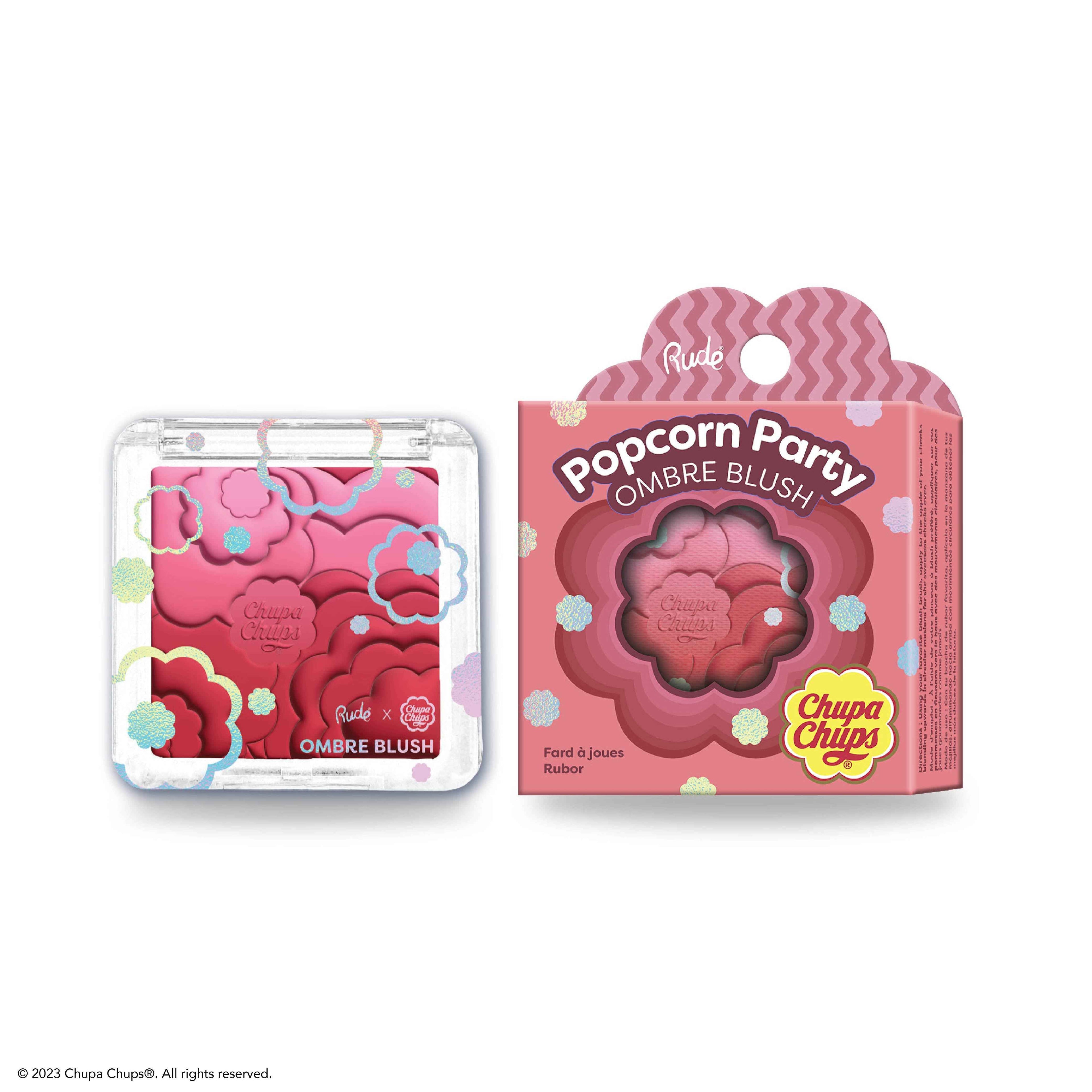 RUDE Chupa Chups Popcorn Party Ombre Blush
