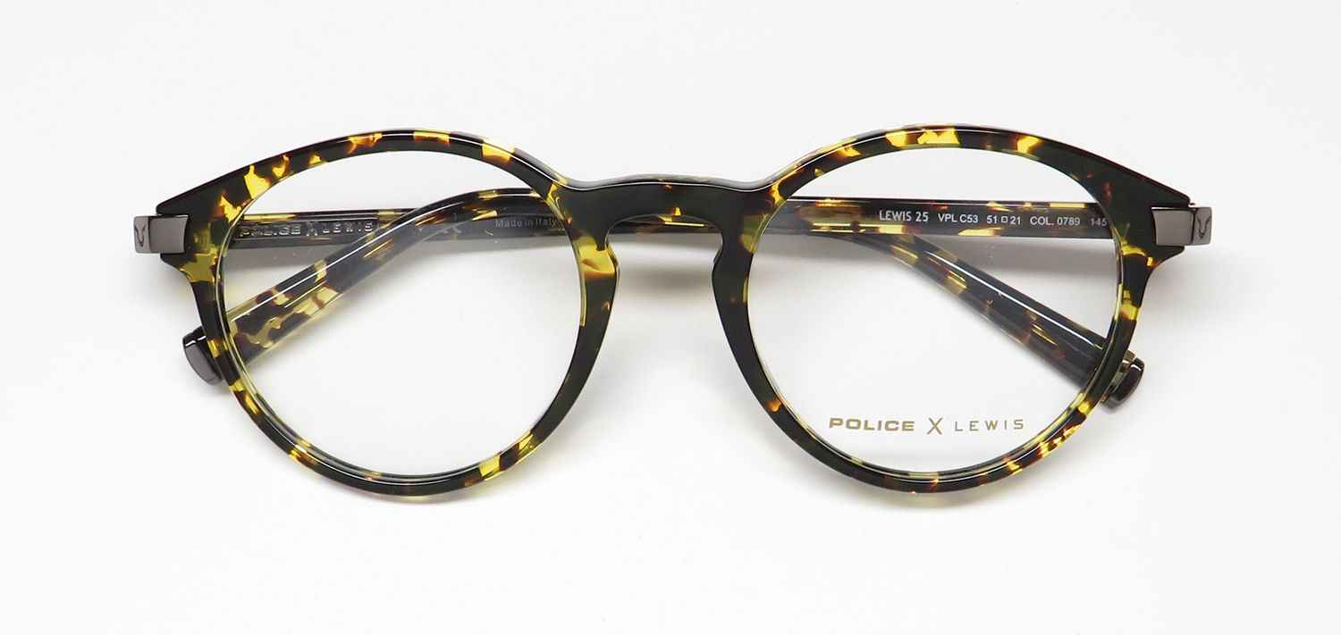 Police Lewis Hamilton 25 Vplc53 Eyeglasses