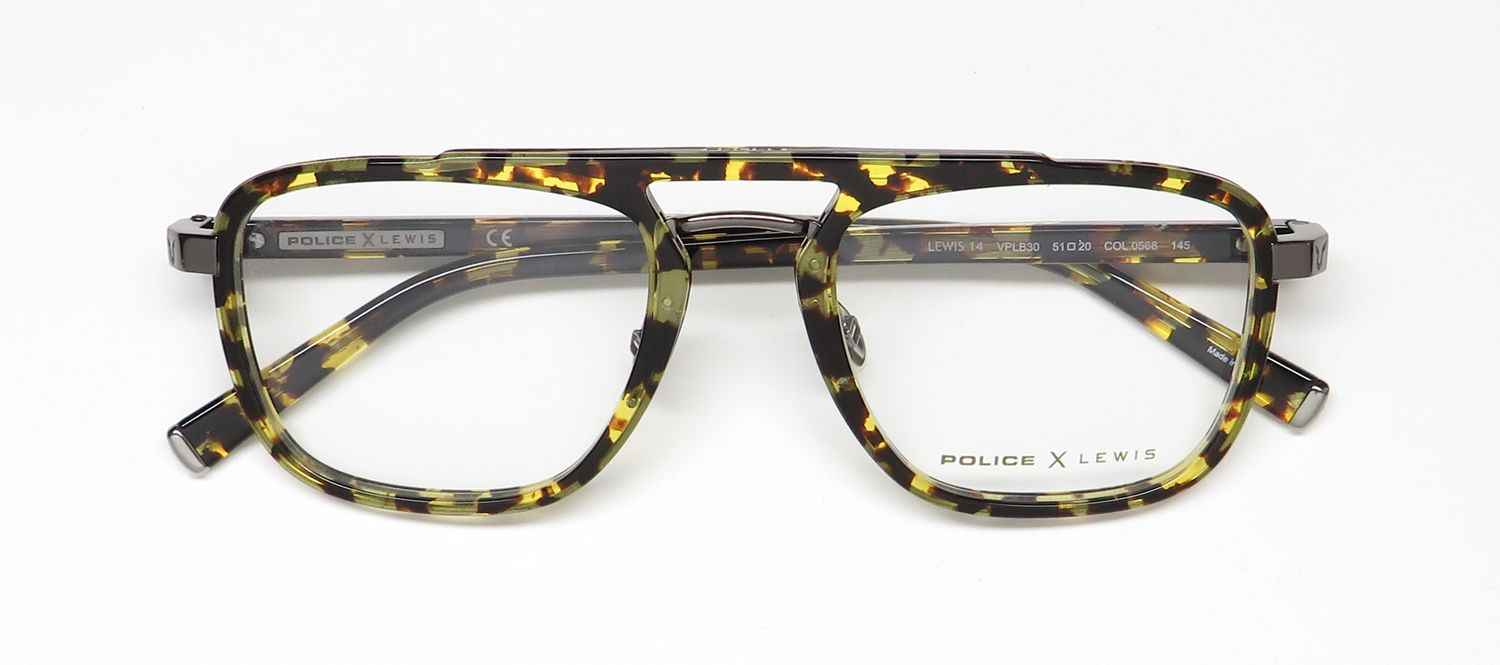 Police Lewis Hamilton 14 Vplb30 Eyeglasses