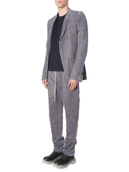 Rick Owens Men Single-Breasted Jacket by Luosophy