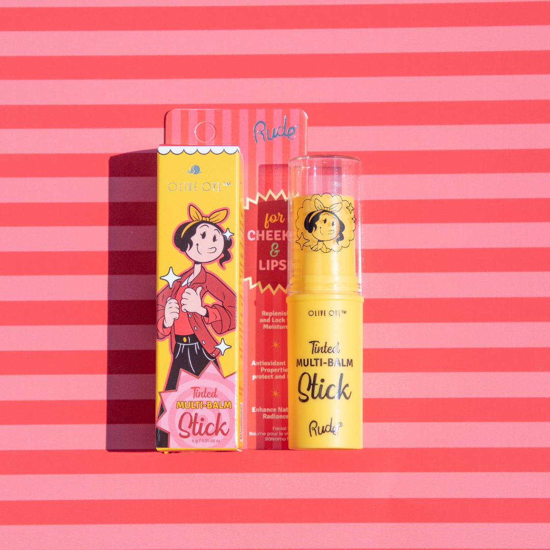 RUDE Olive Oyl Tinted Multi-Balm Stick - Tinted - DestGlow
