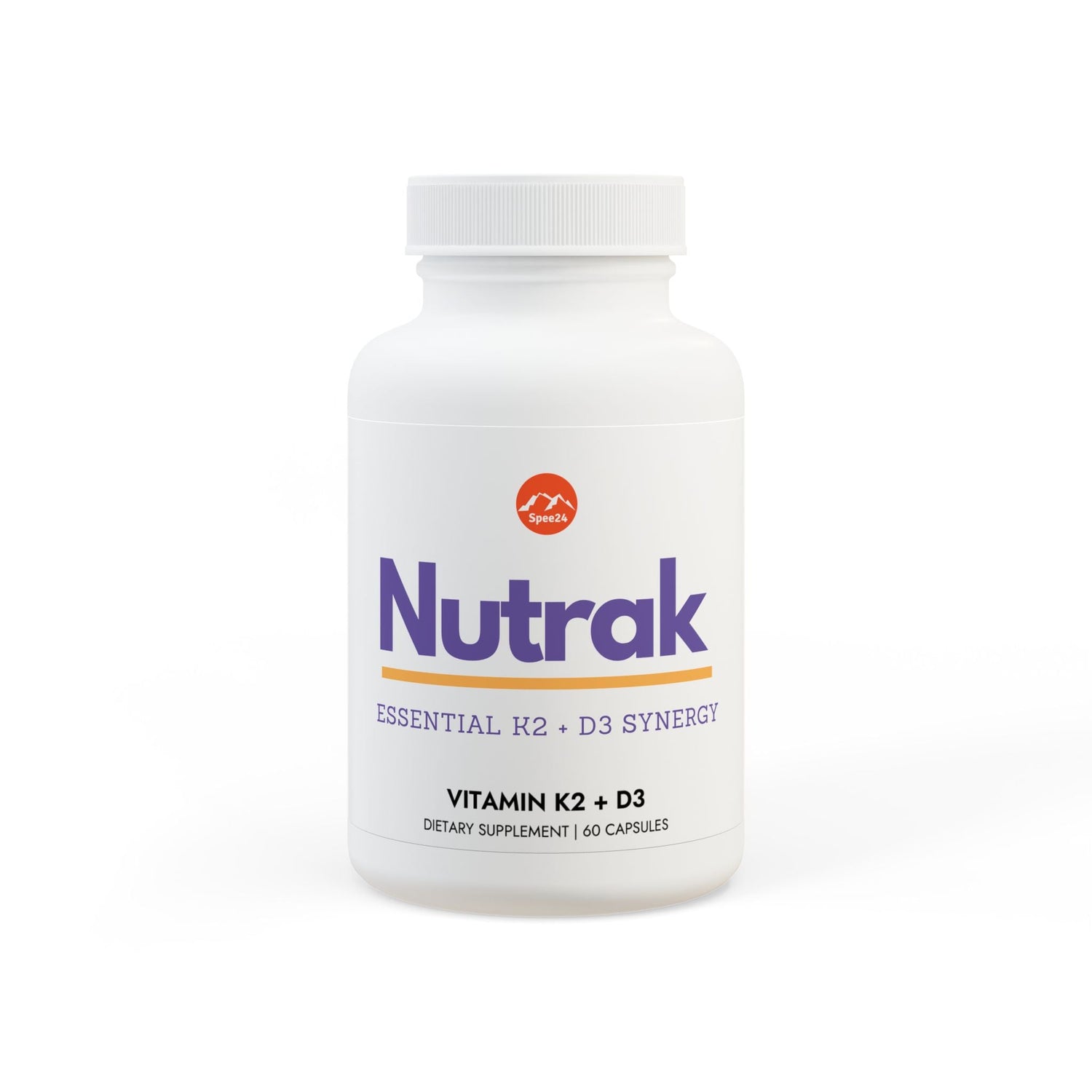 Nutrak Vitamin K2 + D3 Supplement (60 Capsules)