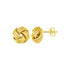 Love Knot Post Earrings in 14k Yellow Gold by Bids.com