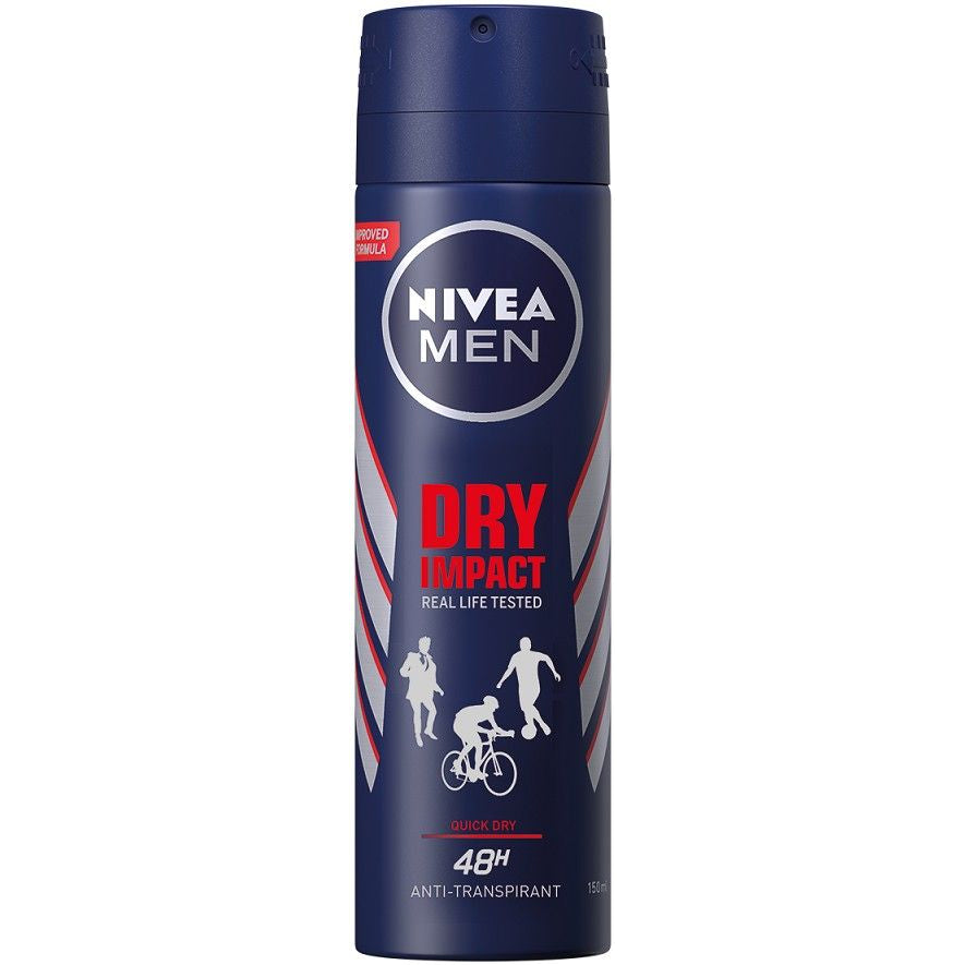 Nivea Men Dry Impact Spray by Pasteur Pharmacy