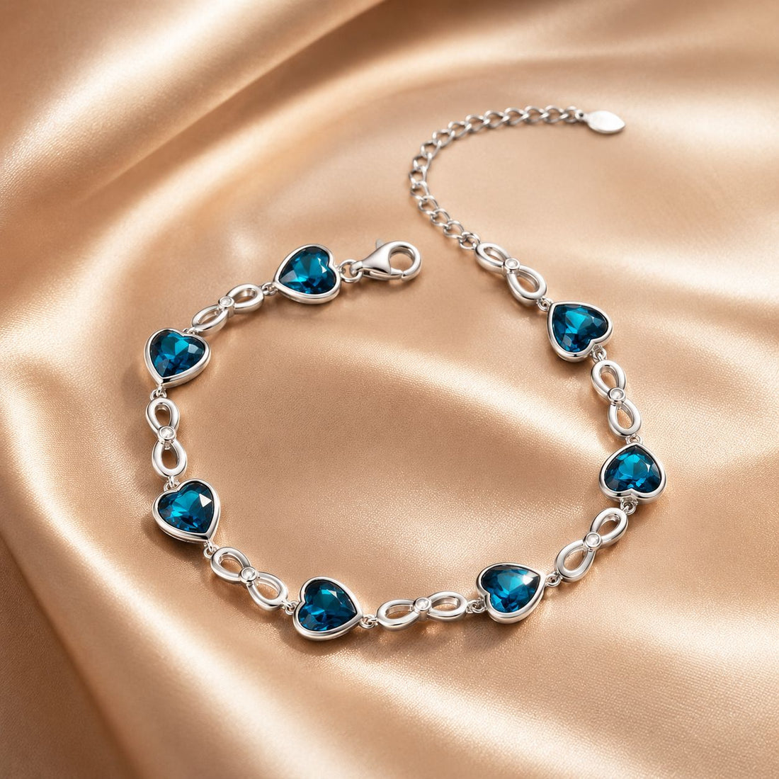 925 Sterling Silver Adjustable Bracelet for Women  DestGlow