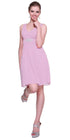 CLEARANCE - Cinderella Divine 3915 Chiffon Dress Knee Length (Size XL) by DiscountDressShop