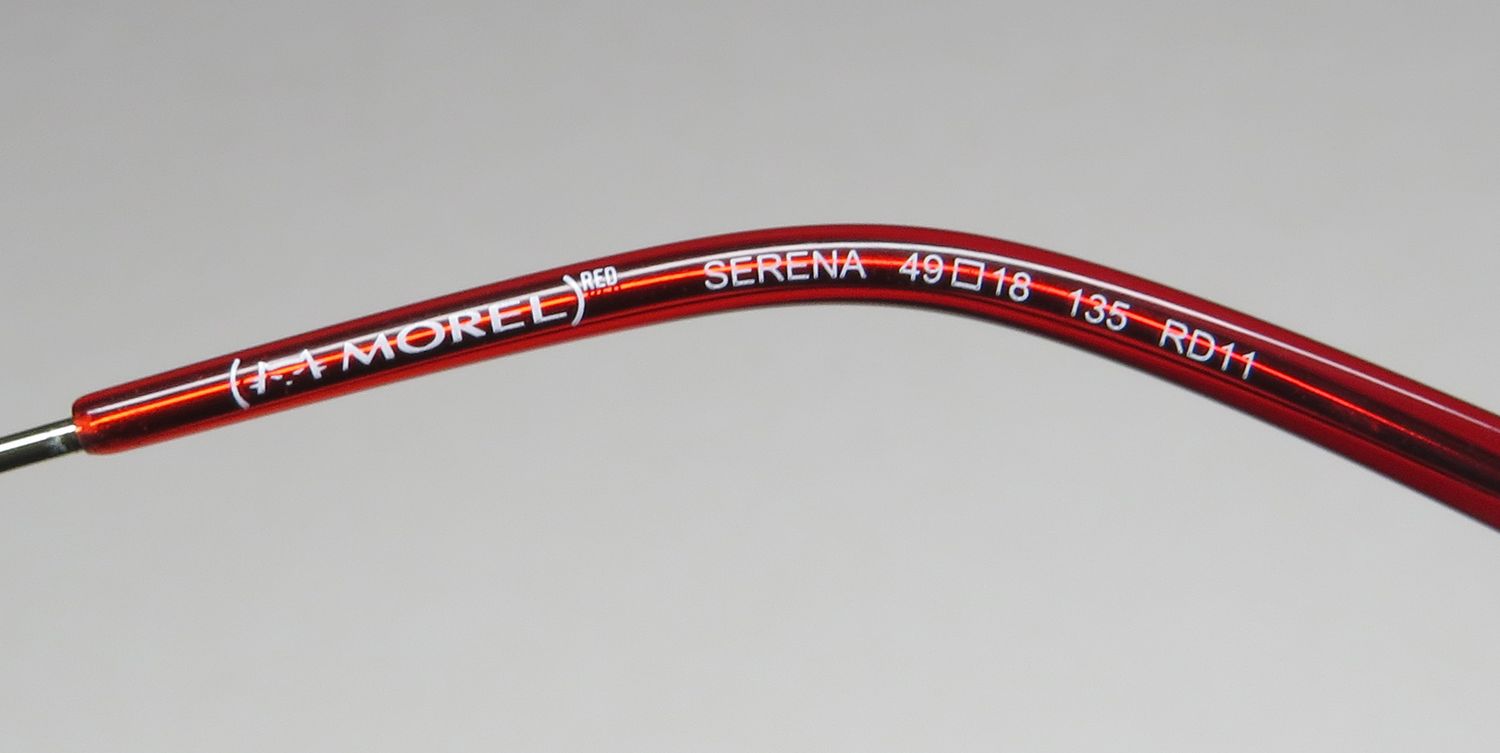 Morel Red Serena 90017c Eyeglasses by ModaFrames