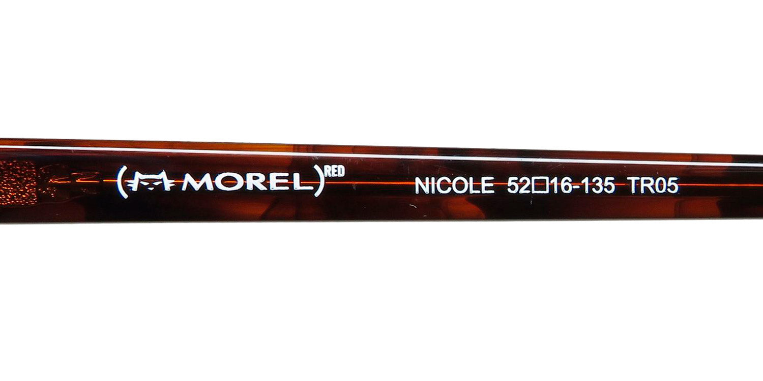 Morel Red Nicole 90038c Eyeglasses