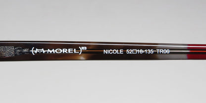 Morel Red Nicole 90038c Eyeglasses by ModaFrames