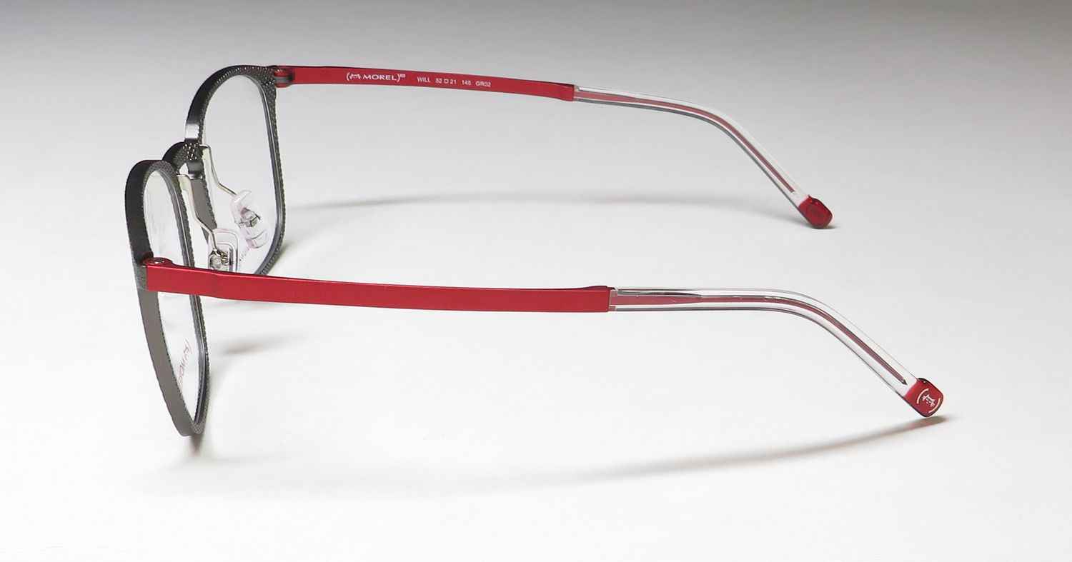 Morel Red Will 90014c Eyeglasses