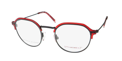 Morel Red Casey 90015c Eyeglasses