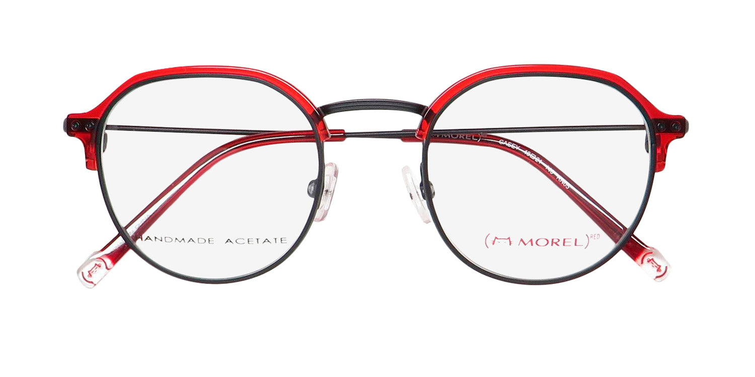 Morel Red Casey 90015c Eyeglasses by ModaFrames