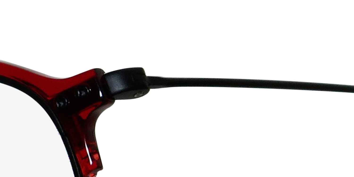 Morel Red Casey 90015c Eyeglasses