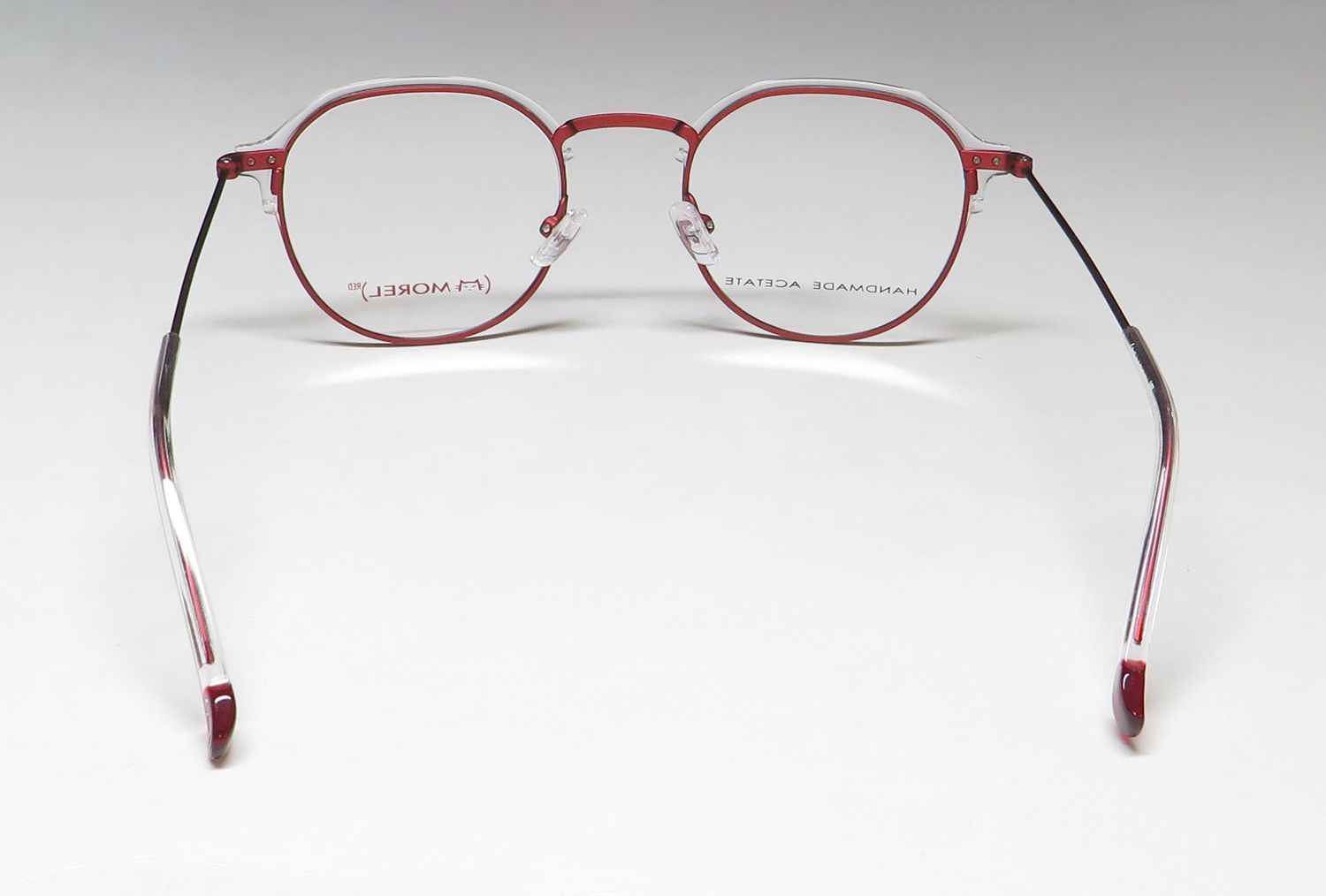 Morel Red Casey 90015c Eyeglasses