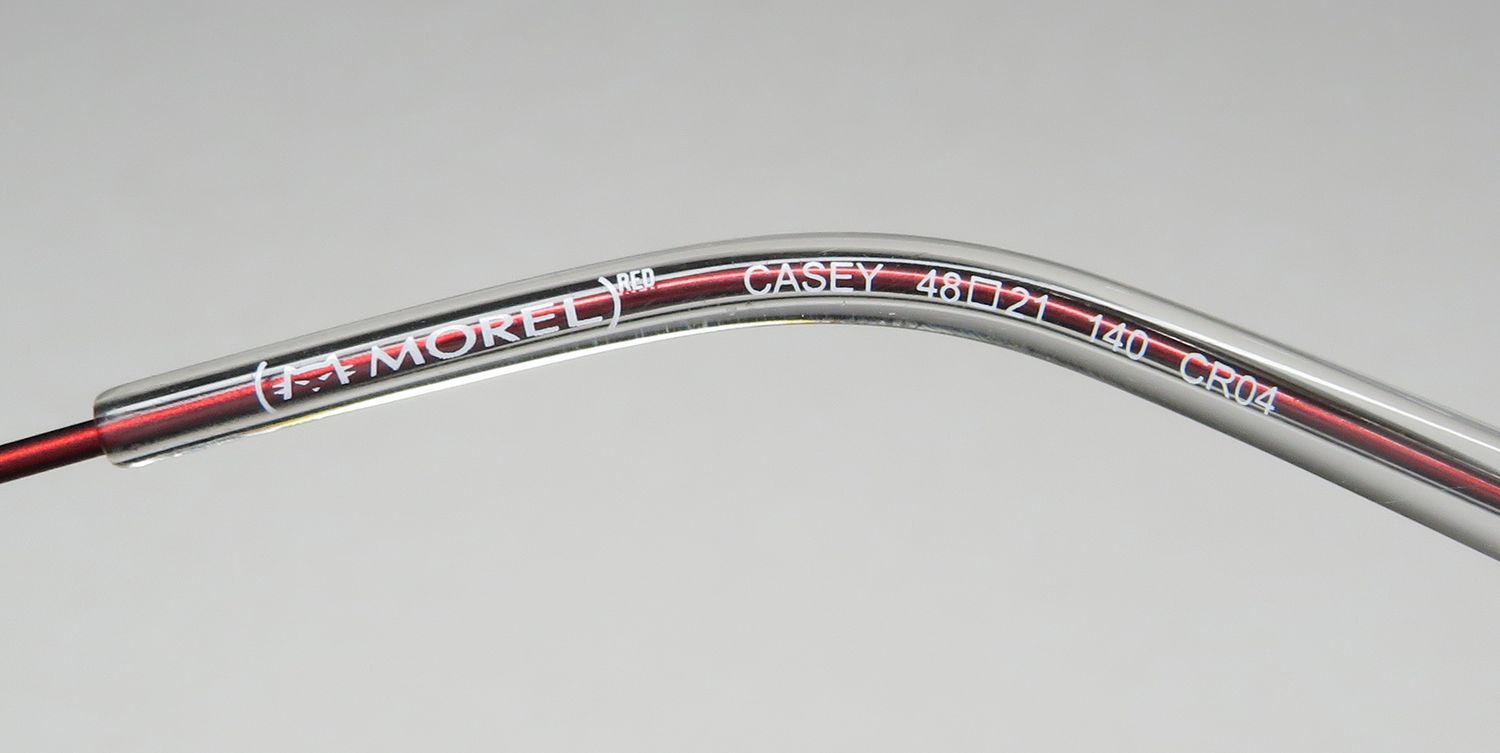 Morel Red Casey 90015c Eyeglasses by ModaFrames