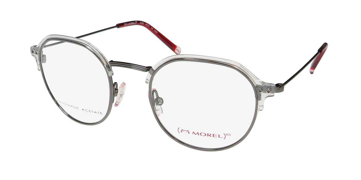 Morel Red Casey 90015c Eyeglasses