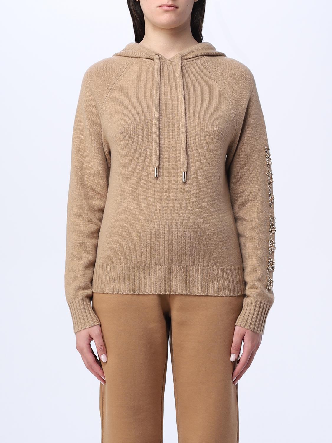 Max Mara Sweater Woman Camel by Luosophy