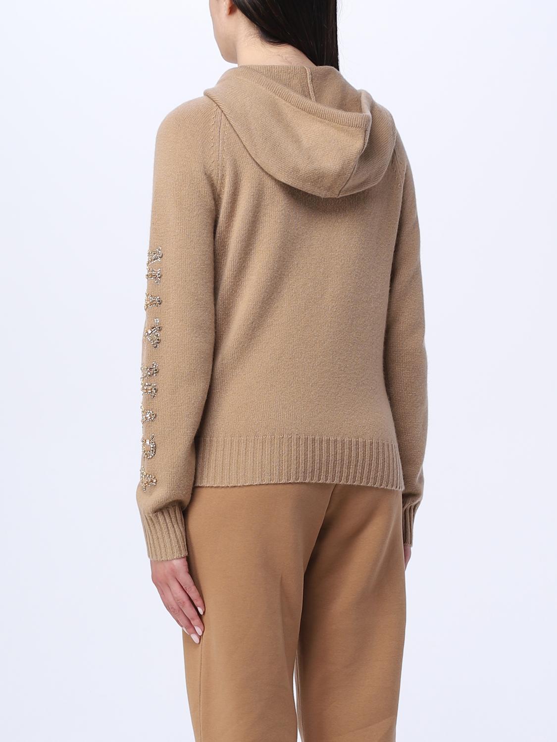 Max Mara Sweater Woman Camel by Luosophy