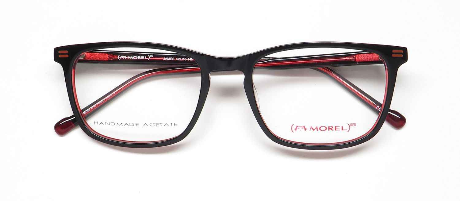 Morel Red James 90036c Eyeglasses