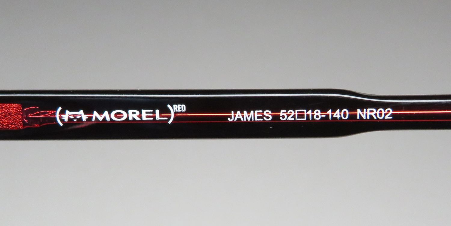 Morel Red James 90036c Eyeglasses by ModaFrames