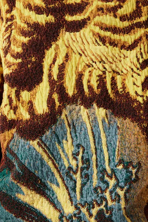 Jordan Craig Tapestry Crewneck - Gold Dragon by Denim Exchange