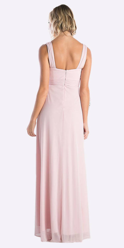 CLEARANCE - Cinderella Divine 3984 Long Chiffon Dress Sleeveless (Size XL) by DiscountDressShop