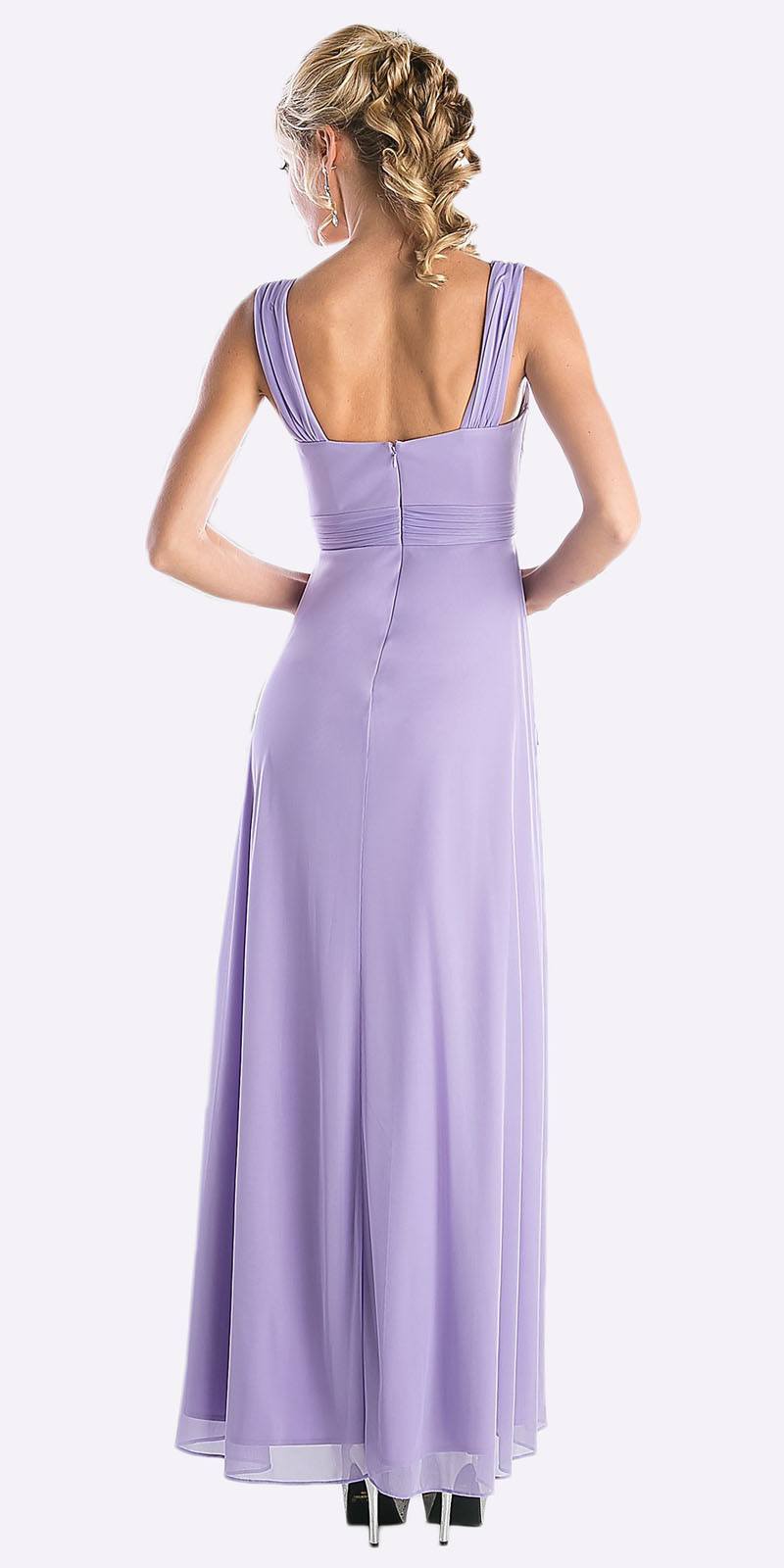 CLEARANCE - Cinderella Divine 3984 Long Chiffon Dress Sleeveless (Size XL) by DiscountDressShop