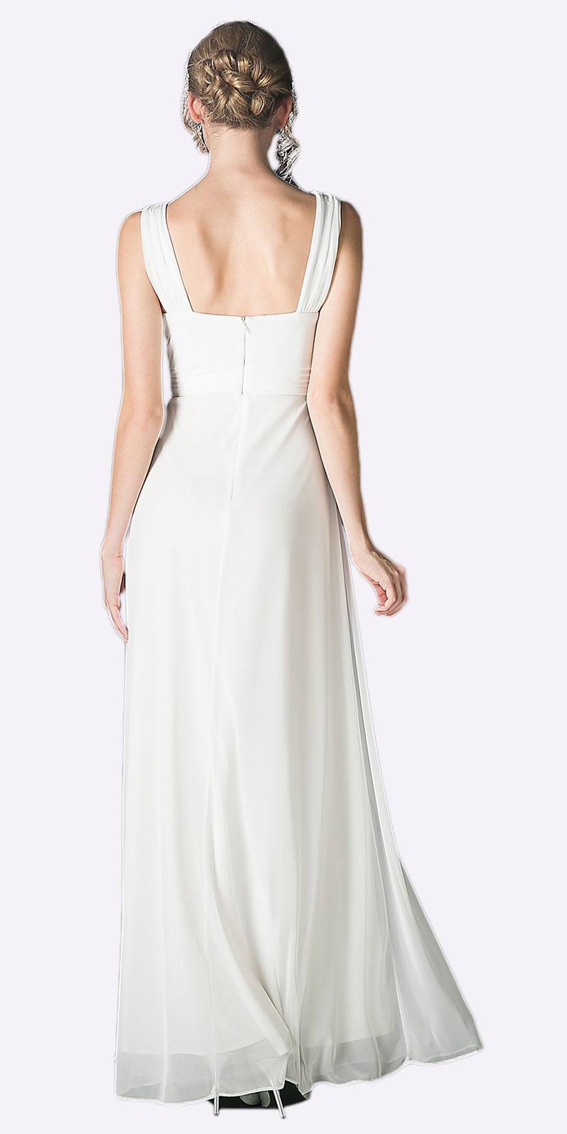 CLEARANCE - Cinderella Divine 3984 Long Chiffon Dress Sleeveless (Size XL) by DiscountDressShop
