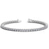 Lab Grown Round Diamond Tennis Bracelet in 14k White Gold (7 cctw F/G  VS2/SI1)  DestGlow