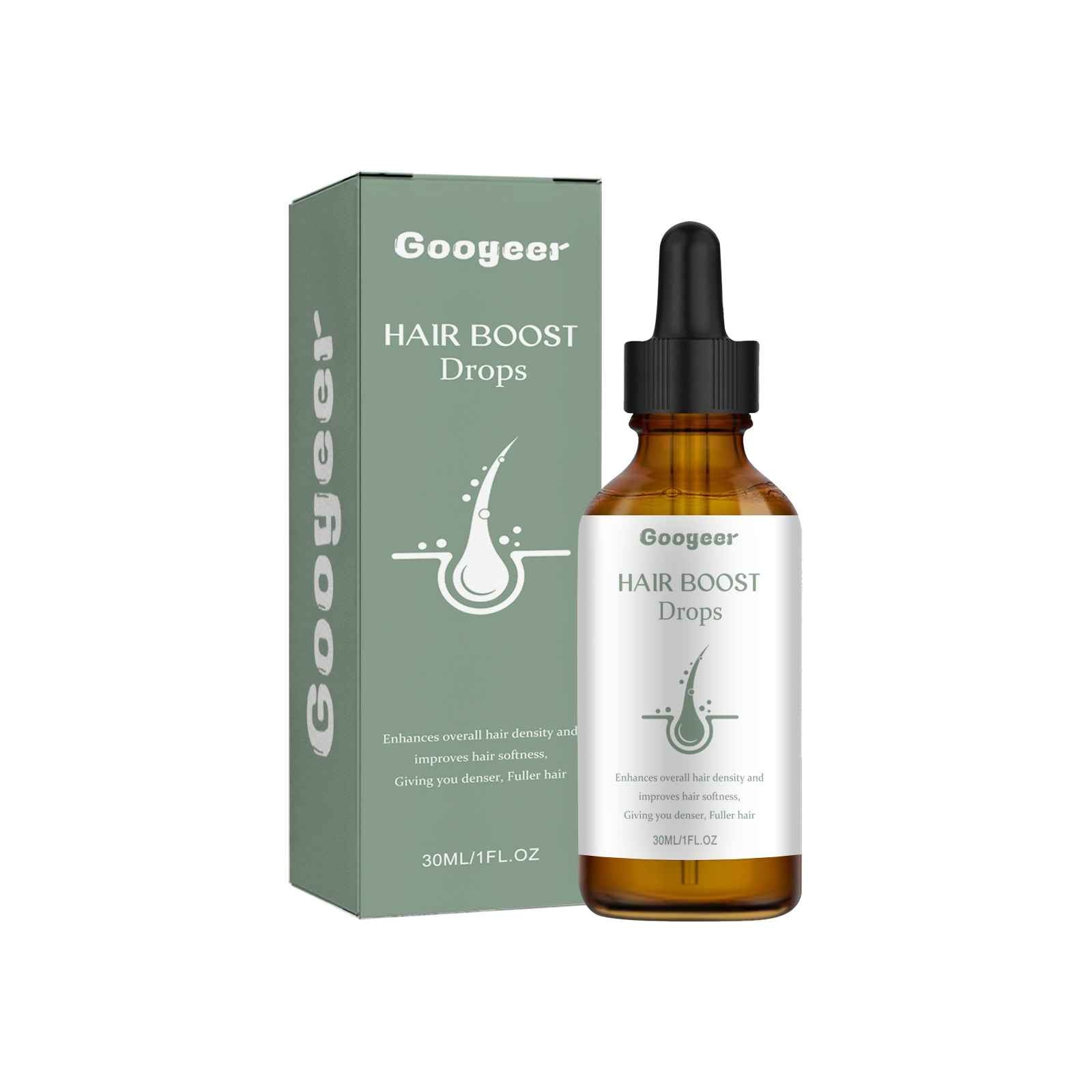 Googeer Dense Hair Dietary Supplement Drops Nourishes Roots, Prevents Breakouts And Strengthens Hair Care Supplements