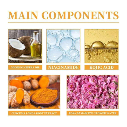 1Pcs Turmeric Facial Cleanser,Urmeric Facial Cleanser，Turmeric Foaming Cleanser,Deep Cleansing of Facial Skin， Turmeric Foaming Cleanser for All Skin