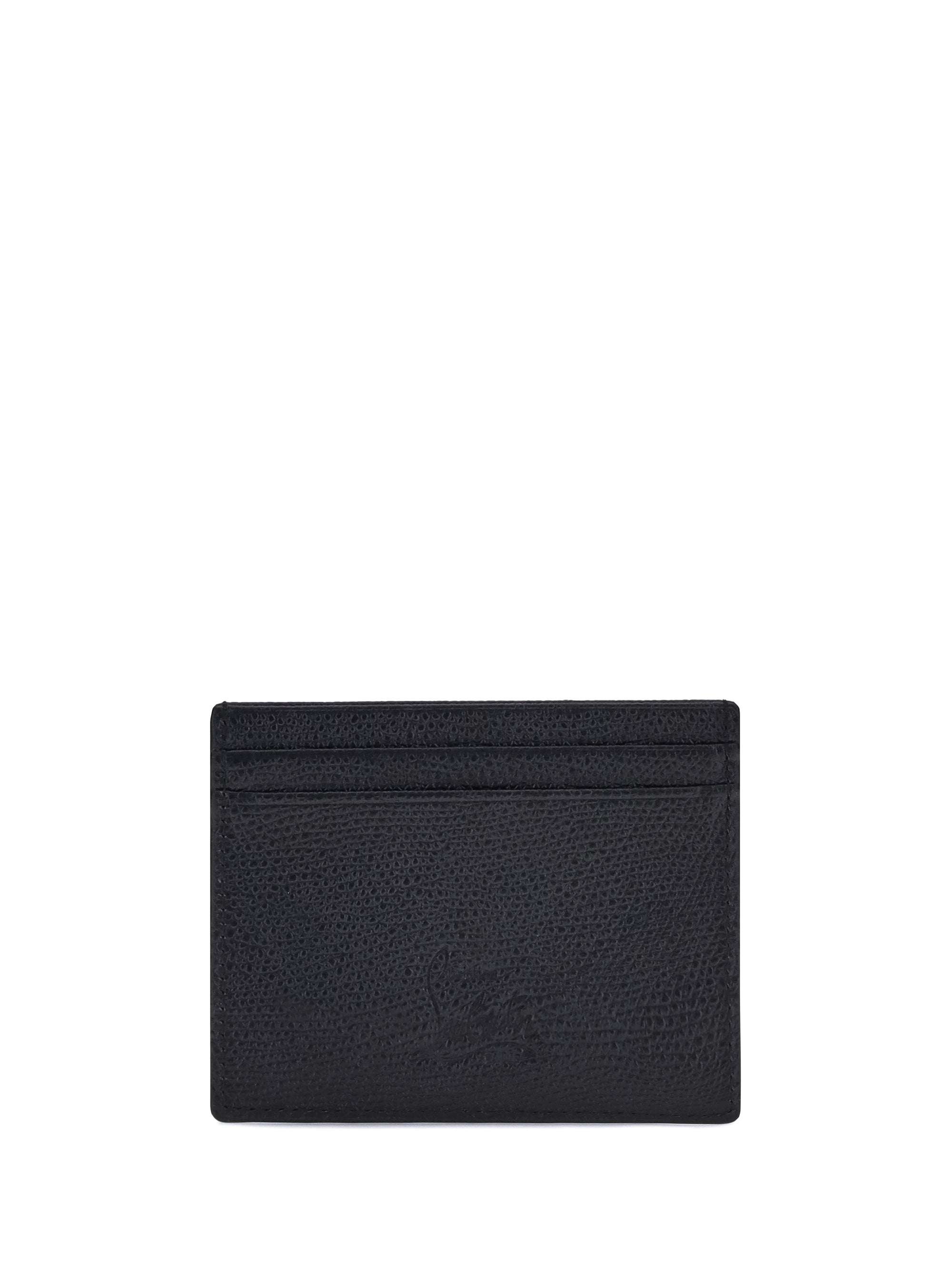 Christian Louboutin Men Logo Card Holder by Luosophy