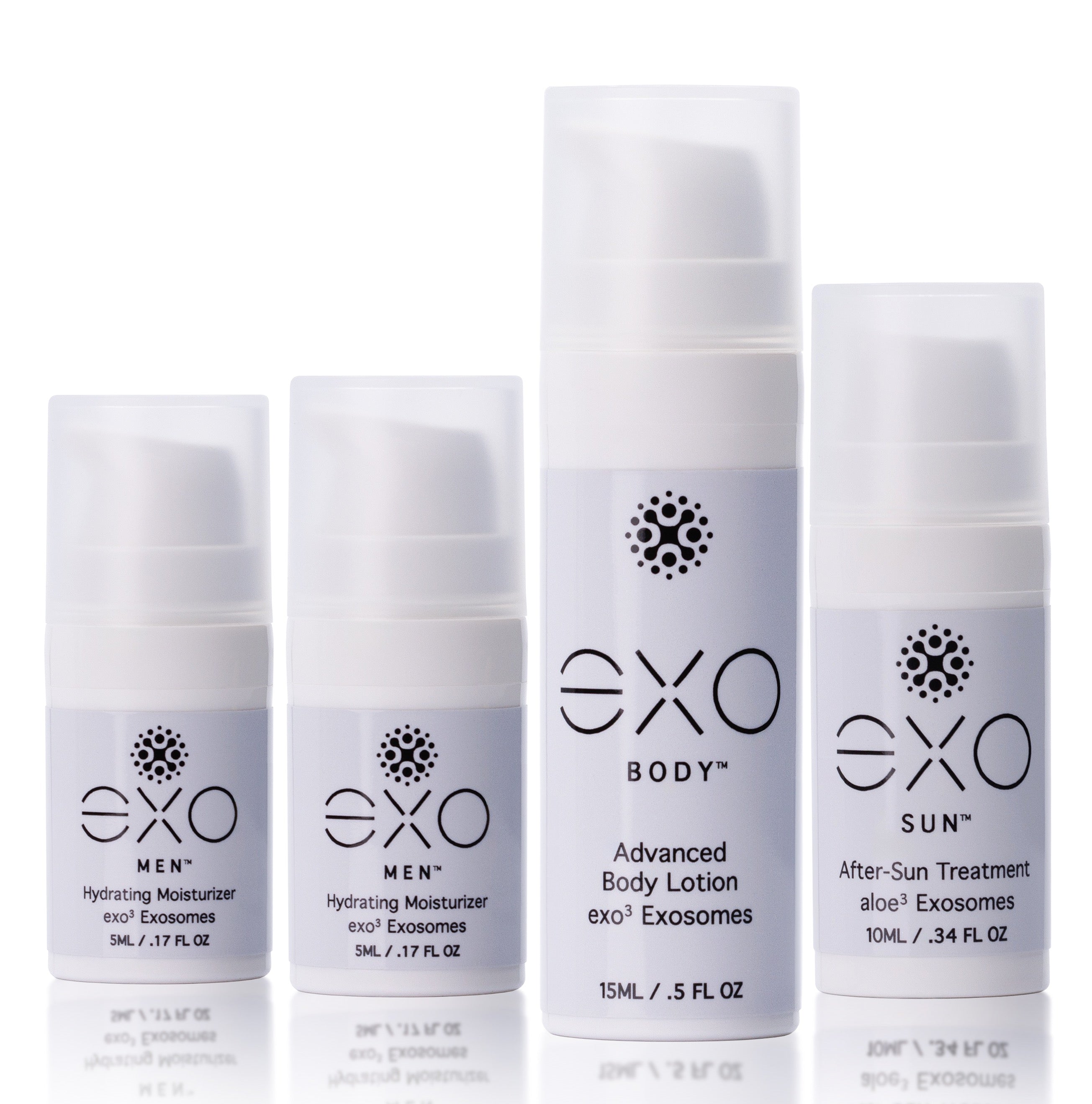 EXO MEN™ Travel Kit, 4 bottles by Exoceuticals