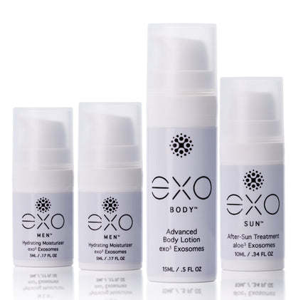 EXO MEN™ Travel Kit, 4 bottles by Exoceuticals