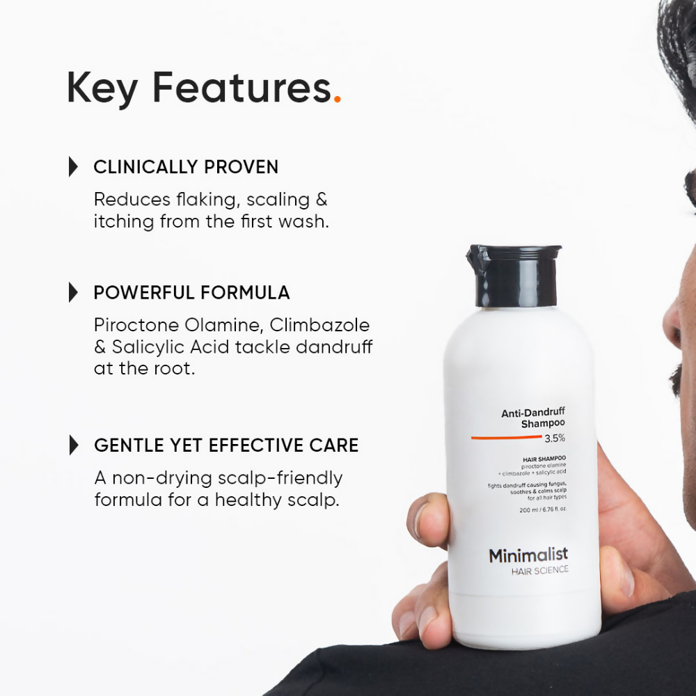 Minimalist Anti-Dandruff Shampoo 3.5% Salicylic Acid