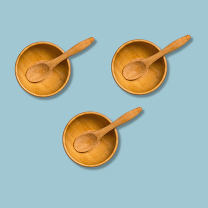 Bamboo Utensil (Bowl + Spoon)