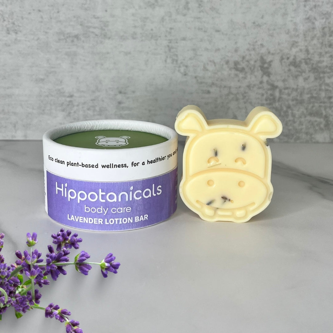 Hippo Head Shaped Lotion Bar by Hippotanicals