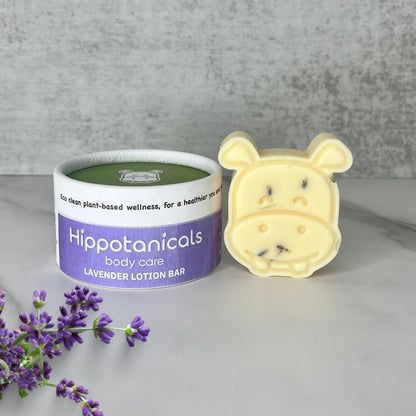 Hippo Head Shaped Lotion Bar by Hippotanicals