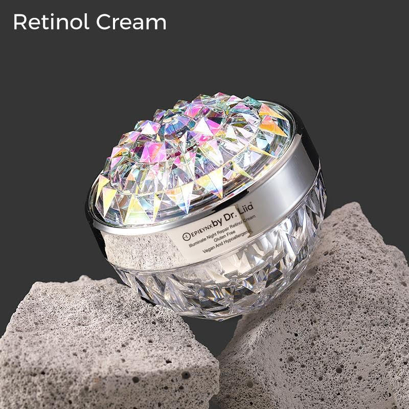 Anti-Aging Retinol Night Moisturizer – Hydrating, Vegan, Gluten-Free &amp; Radiance-Boosting by EpiLynx